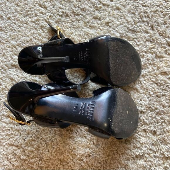 Versus Versace Leather Black High Heel Size 7.5 - Picture 13 of 13